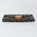 LOUIS VUITTON Monogram Multicolor Portefeuille Eugenie Wallet M93738 Auth 146747-6