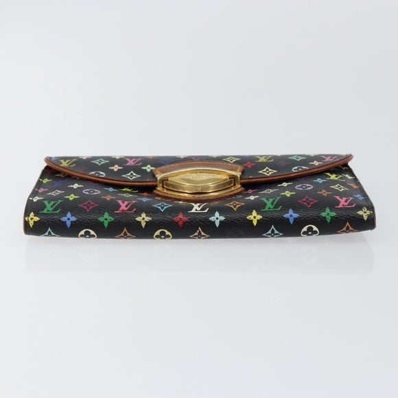 LOUIS VUITTON Monogram Multicolor Portefeuille Eugenie Wallet M93738 Auth 146747