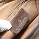 GUCCI GG Supreme Web Sherry Line Shoulder Bag PVC Beige 89 02 032 Auth 146752-20