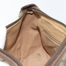 GUCCI GG Supreme Web Sherry Line Shoulder Bag PVC Beige 89 02 032 Auth 146752-22