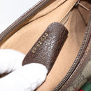 GUCCI GG Supreme Web Sherry Line Shoulder Bag PVC Beige 89 02 032 Auth 146752-12