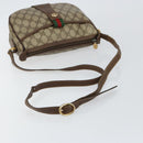 GUCCI GG Supreme Web Sherry Line Shoulder Bag PVC Beige 89 02 032 Auth 146752-7