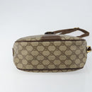 GUCCI GG Supreme Web Sherry Line Shoulder Bag PVC Beige 89 02 032 Auth 146752-5