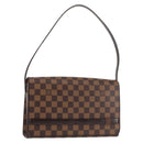 LOUIS VUITTON Damier Ebene Tribeca Ron Shoulder Bag N51160 LV Auth 146766-1