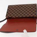 LOUIS VUITTON Damier Ebene Tribeca Ron Shoulder Bag N51160 LV Auth 146766-19