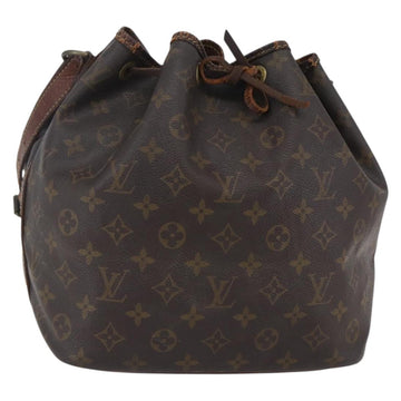 LOUIS VUITTON Monogram Petit Noe Shoulder Bag M42226 LV Auth 146768