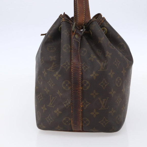 LOUIS VUITTON Monogram Petit Noe Shoulder Bag M42226 LV Auth 146768