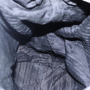 PRADA Tote Bag Nylon Leather 2way Black Silver Auth 146769-23