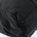 PRADA Shoulder Bag Nylon Black Silver Auth 146770-14