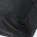PRADA Shoulder Bag Nylon Black Silver Auth 146770-16