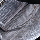 PRADA Shoulder Bag Nylon Black Silver Auth 146770-10