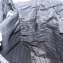 PRADA Shoulder Bag Nylon Black Silver Auth 146770-19