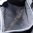 PRADA Shoulder Bag Nylon Black Silver Auth 146770-11