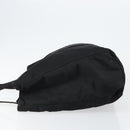 PRADA Shoulder Bag Nylon Black Silver Auth 146770-4