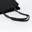 PRADA Shoulder Bag Nylon Black Silver Auth 146770-7