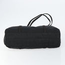 PRADA Shoulder Bag Nylon Black Silver Auth 146770-5