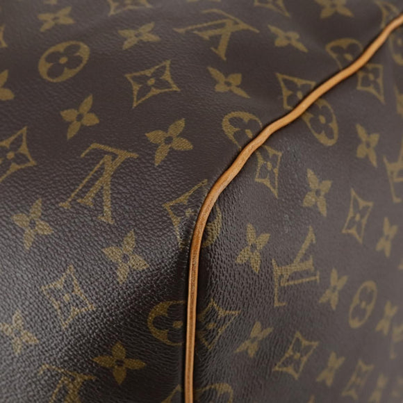 LOUIS VUITTON Monogram Keepall 55 Boston Bag M41424 LV Auth 146775