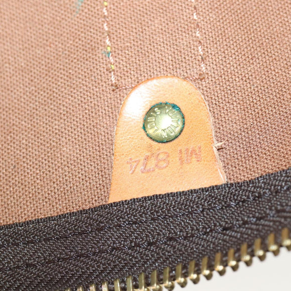 LOUIS VUITTON Monogram Keepall 55 Boston Bag M41424 LV Auth 146775