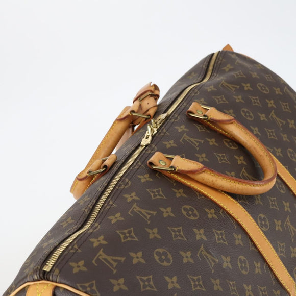 LOUIS VUITTON Monogram Keepall 55 Boston Bag M41424 LV Auth 146775