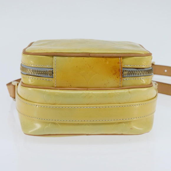 LOUIS VUITTON Monogram Vernis Wooster Shoulder Bag Gris M91036 LV Auth 146779