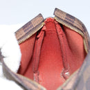 LOUIS VUITTON Damier Ebene Trousse Makeup Pouch N51982 LV Auth 146780-19