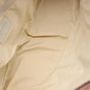 CHANEL New Travel Line Hand Bag Nylon Pink Silver CC Auth 146788-10