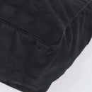 CHANEL New travel line Tote Bag Nylon Black gold CC Auth 146789-14