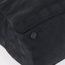 CHANEL New travel line Tote Bag Nylon Black gold CC Auth 146789-15