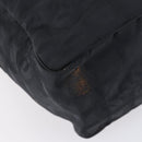 CHANEL New travel line Tote Bag Nylon Black gold CC Auth 146789-9