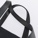 CHANEL New travel line Tote Bag Nylon Black gold CC Auth 146789-8