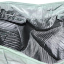 PRADA Tote Bag Nylon 2way Khaki Silver Auth 146790-23