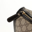 GUCCI GG Supreme Hand Bag PVC Beige Gold 190259 Auth 146791V-9