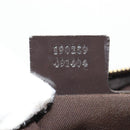 GUCCI GG Supreme Hand Bag PVC Beige Gold 190259 Auth 146791V-11