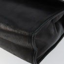 CHANEL COCO Mark Chain Shoulder Bag Lamb Skin Vintage Black CC Auth 146795-10