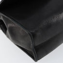 CHANEL COCO Mark Chain Shoulder Bag Lamb Skin Vintage Black CC Auth 146795-11