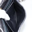 CHANEL COCO Mark Chain Shoulder Bag Lamb Skin Vintage Black CC Auth 146795-20