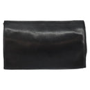 CHANEL COCO Mark Chain Shoulder Bag Lamb Skin Vintage Black CC Auth 146795-3