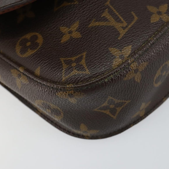 LOUIS VUITTON Monogram Saint Cloud MM Shoulder Bag M51243 LV Auth 146797