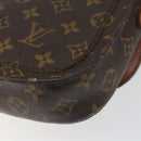 LOUIS VUITTON Monogram Saint Cloud MM Shoulder Bag M51243 LV Auth 146797-8