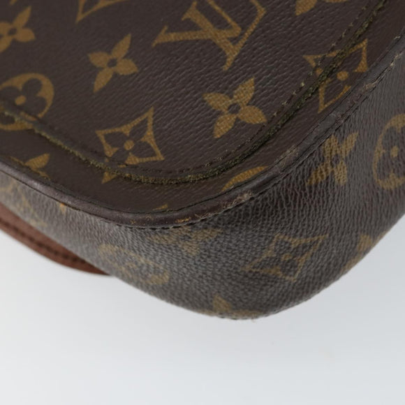 LOUIS VUITTON Monogram Saint Cloud MM Shoulder Bag M51243 LV Auth 146797