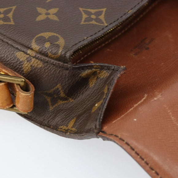 LOUIS VUITTON Monogram Saint Cloud MM Shoulder Bag M51243 LV Auth 146797