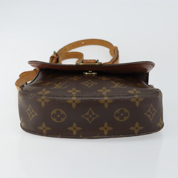 LOUIS VUITTON Monogram Saint Cloud MM Shoulder Bag M51243 LV Auth 146797