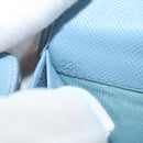 PRADA Long Wallet Safiano leather Light Blue Auth 146803V-10