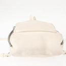 Stella MacCartney Falabella Backpack Polyester White Silver 468908 Auth 146805-5