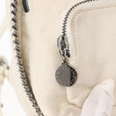 Stella MacCartney Falabella Backpack Polyester White Silver 468908 Auth 146805-18