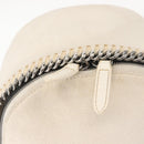 Stella MacCartney Falabella Backpack Polyester White Silver 468908 Auth 146805-10