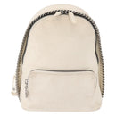 Stella MacCartney Falabella Backpack Polyester White Silver 468908 Auth 146805-13