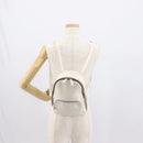 Stella MacCartney Falabella Backpack Polyester White Silver 468908 Auth 146805-23