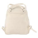 Stella MacCartney Falabella Backpack Polyester White Silver 468908 Auth 146805-2