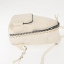 Stella MacCartney Falabella Backpack Polyester White Silver 468908 Auth 146805-3